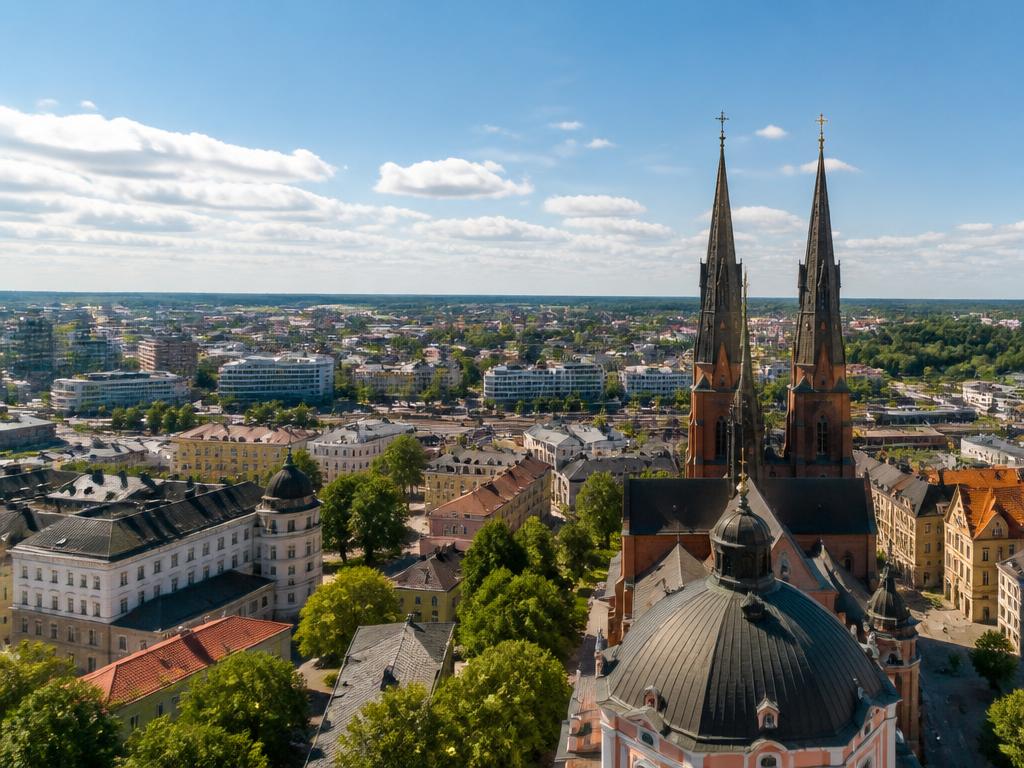Uppsala stadsvy