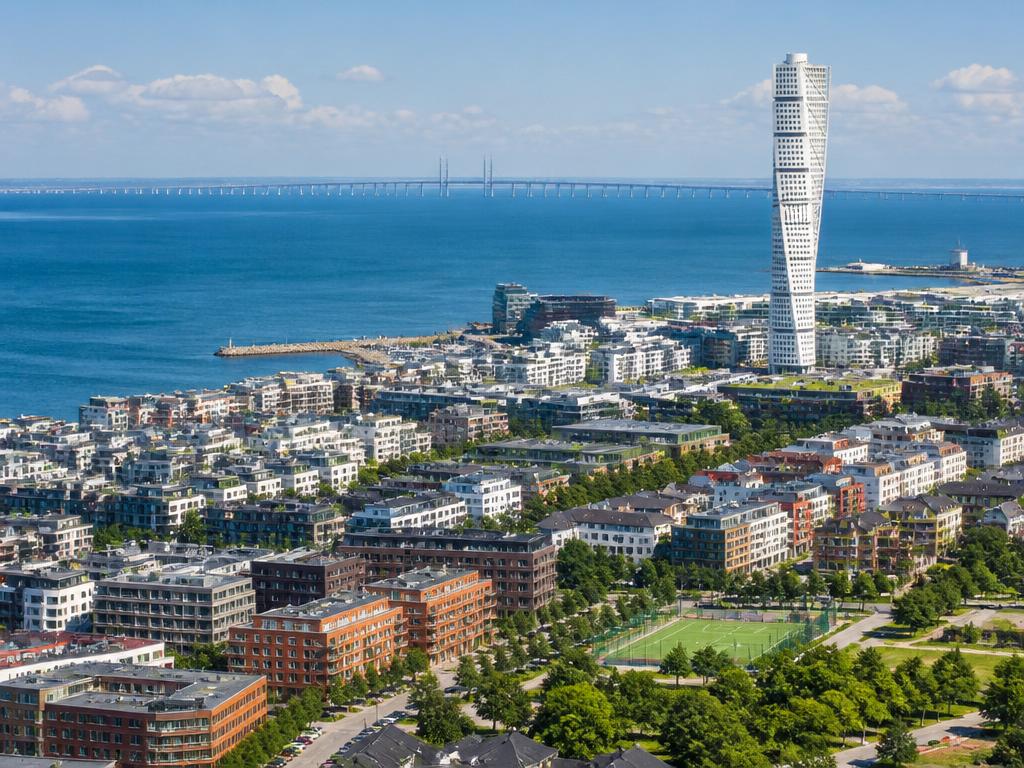 Malmö stadsvy